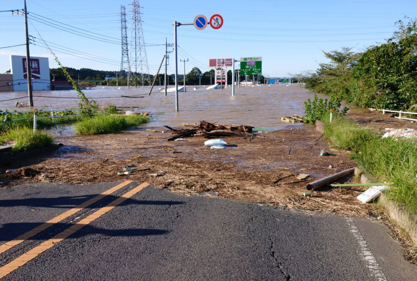 台風19号氾濫時の対応